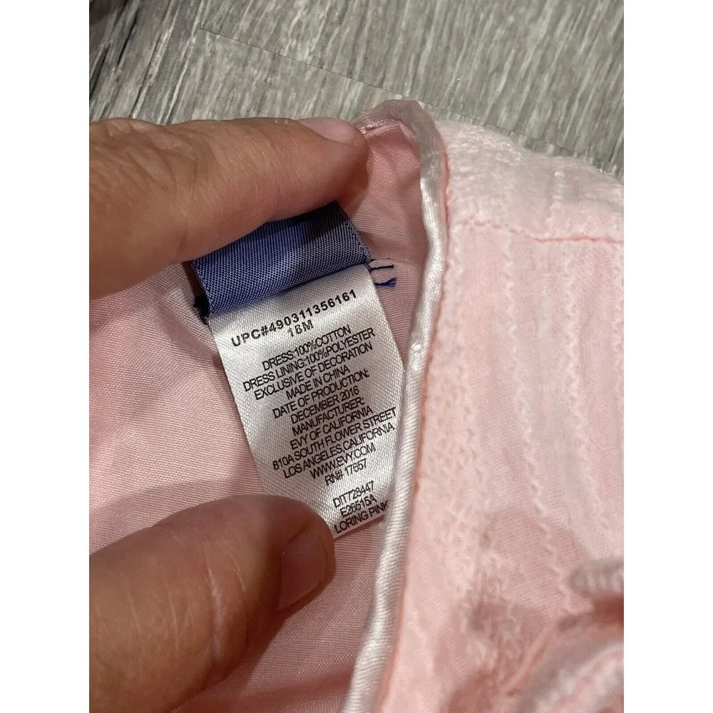 Disney Princess Pink Girls Dress 18 Month J13